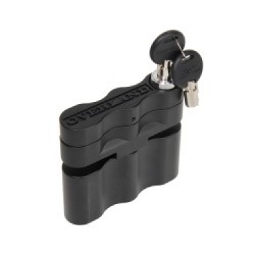 SUPPORT VERROUILLABLE OVERLAND BIDON PLAT NOIR